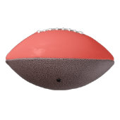 Liefkoraal vaste kleur american football (Gedraaid 270)