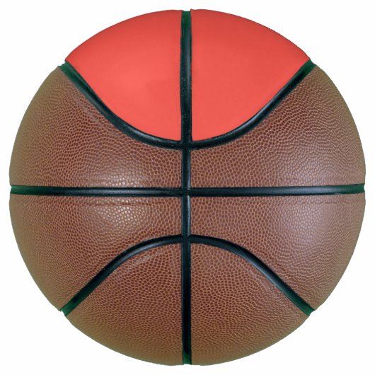 Liefkoraal vaste kleur basketbal (Rechts)