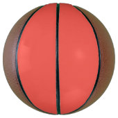 Liefkoraal vaste kleur basketbal (Verticaal)