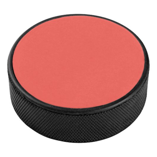 Liefkoraal vaste kleur hockey puck (3/4)