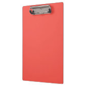 Liefkoraal vaste kleur klembord (Links)