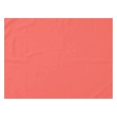 Liefkoraal vaste kleur tafelkleed (Voorkant (Horizontaal))