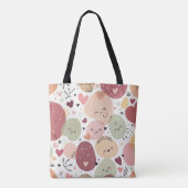 Liefkozende Fluisteringen Tote Bag (Achterkant)