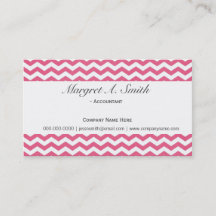 Lieflijk, modern, trendy roze chevron professionee