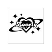 Lieflijk Rubberstempel (Afrduk)