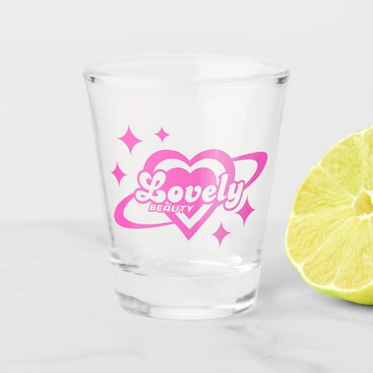 Lieflijk Shot Glas (Voorkant)