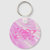 Lieflijk Sleutelhanger (Achterkant)