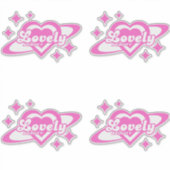 Lieflijk Sticker (Voorkant)