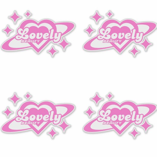 Lieflijk Sticker (Voorkant)