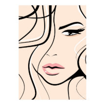 Lieflijk vrouwen gezicht