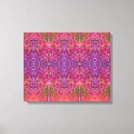 Lieflijke Abstract Canvas Afdruk