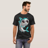 Lieflijke Ansjovis Vis T-shirt (Voorkant volledig)