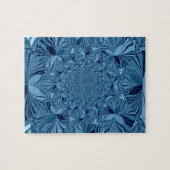 Lieflijke Blauwe Legpuzzel (Horizontaal)