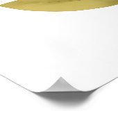 Lieflijke bloemrijke rode vos-kinderkamer muurkuns poster (Hoek)