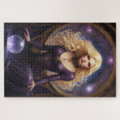 Lieflijke Blonde Waarzegster Legpuzzel (Horizontaal)