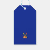 Lieflijke Connecticut-vogel met Mirabilis Cadeaulabel (Achterkant)