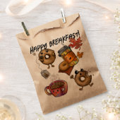 Lieflijke Donuts Koffie & Thee Bedankzakje (Geknipt)