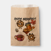 Lieflijke Doughnuts Koffie & Thee Bedankzakje (Voorkant)