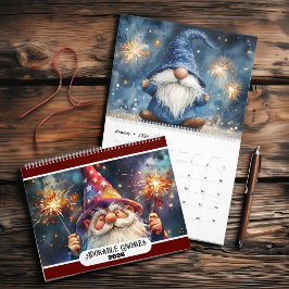 Lieflijke Dwergen 2027 Twee Pagina's Groot Kalender