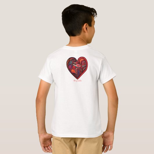 Lieflijke Echo's T-shirt (Achterkant volledig)