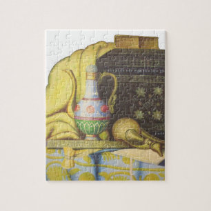 Lieflijke Egyptische Kunstvoorwerpen: Geheim van d Legpuzzel