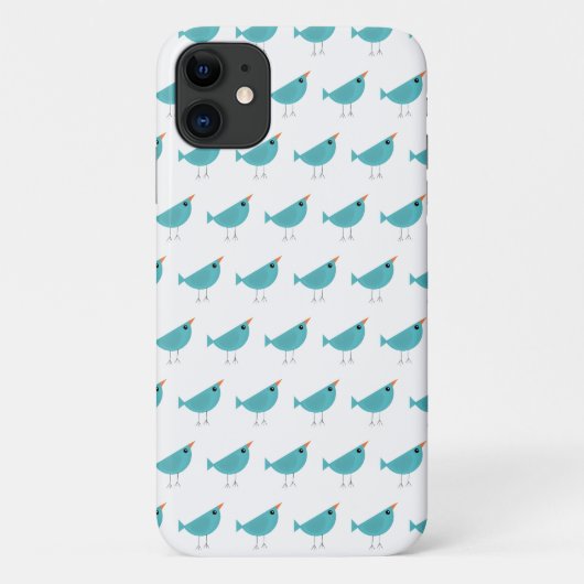 Lieflijke Fantasievolle Vogel Natuur Kunst Case-Mate iPhone Case (Achterkant)