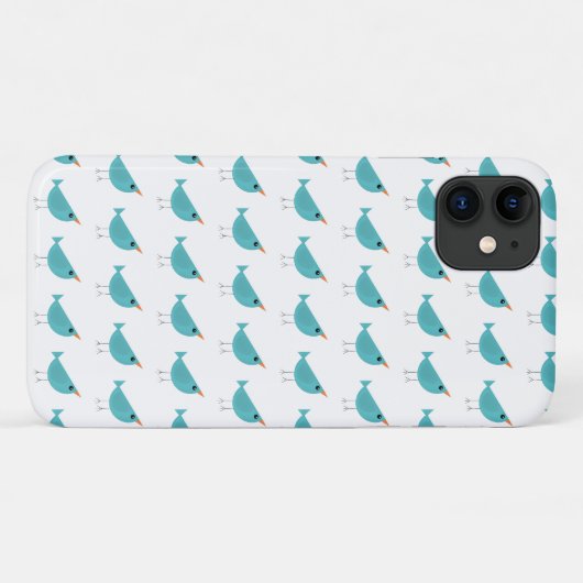 Lieflijke Fantasievolle Vogel Natuur Kunst Case-Mate iPhone Case (Achterkant (horizontaal))