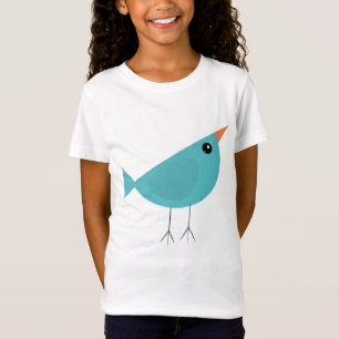 Lieflijke Fantasievolle Vogel Natuur Kunst T-shirt