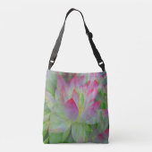 Lieflijke Lotus....... Crossbody Tas (Achterkant)