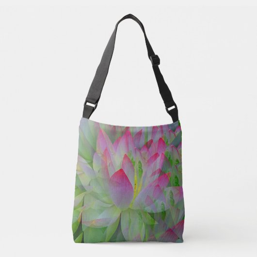 Lieflijke Lotus....... Crossbody Tas (Voorkant)