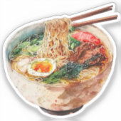 Lieflijke Ramen & Soep Mini Stickers (Voorkant)
