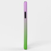 Lieflijke Roze Groene Harten Moderne Abstracte Fra Case-Mate iPhone Case (Achterkant/rechts)