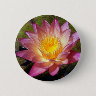 Liefroze foto van Lily Water Ronde Button 5,7 Cm