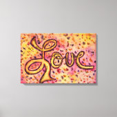 Liefroze Glamoureus Glitter Painter Canvas afdrukk Afdruk (Voorkant)