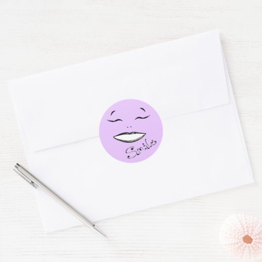 Liefroze roze sticker roze (Envelop)