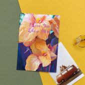 Liefs als een moeder Moederdag bloemen Kaart