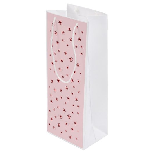 Liefs als wijn Valentijn Wijn Cadeautas (Achterkant Gekanteld)