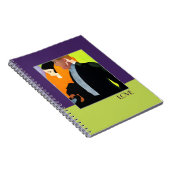 Liefs. Art Deco Design Gift Notitieboek (Rechterzijde)