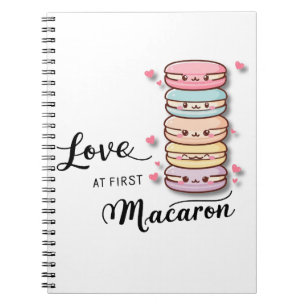 Liefs bij het eerste Macaron Journal Notitieboek