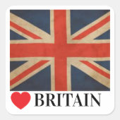 Liefs Britse protesten Sticker (Voorkant)