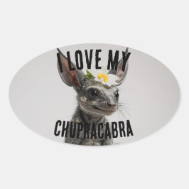 Liefs Chupracabra Ovale Sticker
