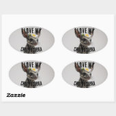 Liefs Chupracabra Ovale Sticker (Vel)