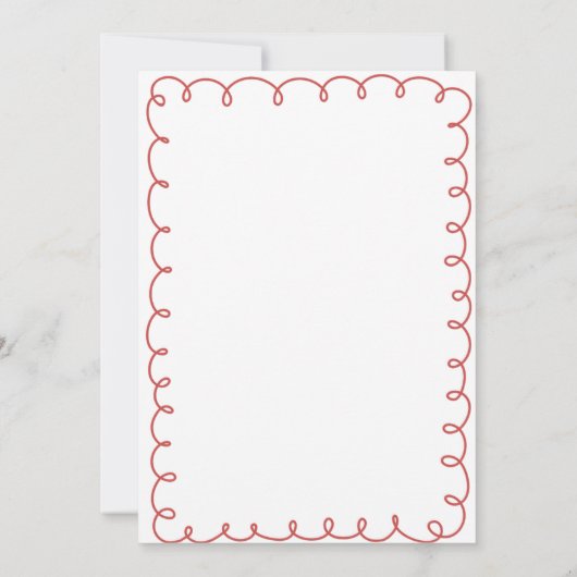 Liefs en pizza | grillig Vrijgezellenfeest Kaart (Achterkant)