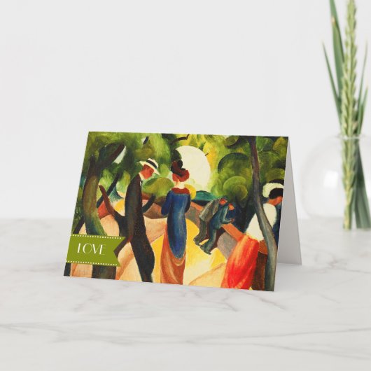 Liefs. Fine Art Valentijnsdag Feestdagen Kaart (Voorkant)