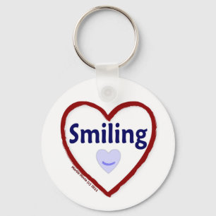 Liefs glimlachen sleutelhanger