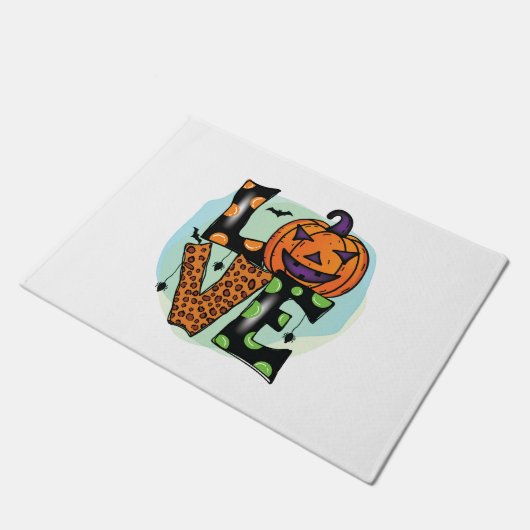 Liefs Halloween, Halloween, eng, kostuum Deurmat (Schuin)