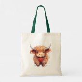 Liefs. Highland Koe. Tote Bag (Achterkant)