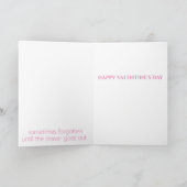 Liefs kaarslicht Wijsheid Valentijnsdag Kaart (Binnen)