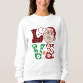 Liefs Kerstman sweatshirt (Voorkant)