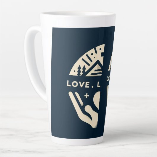 Liefs. Leef. Arbeid. Latte Mok (Linkerhoek)